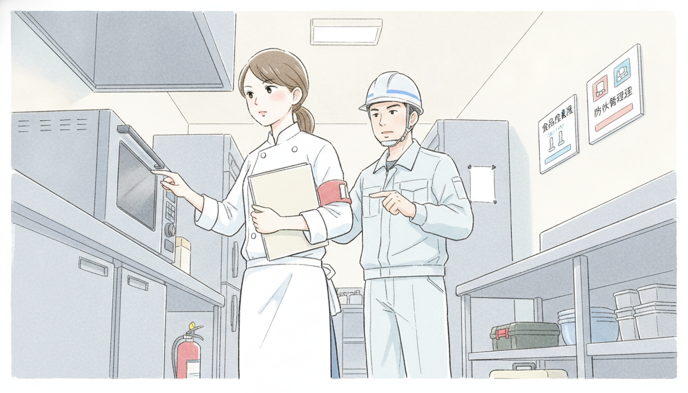 開業に必要な資格・届出（食品衛生責任者・防火管理者ほか）